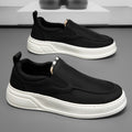 Spring men's shoes 2026 spring/summer new arrivals: versatile, soft-soled, comfortable, breathable slip-on casual canvas shoes