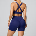 European and american summer cloud-like yoga set - tight-fitting, butt-lifting fitness outfit, two-piece gym running sportswear for women