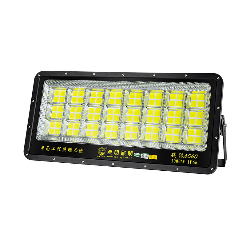 Yaming floodlight Wolf Warrior waterproof stadium light high power lighting outdoor led floodlight advertising high pole spotlight