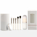 Heart mirror brush set-type a-white + color box packaging