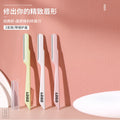 Customized sharp eyebrow razor oem professional eyebrow shaving razor imported blades beauty tools
