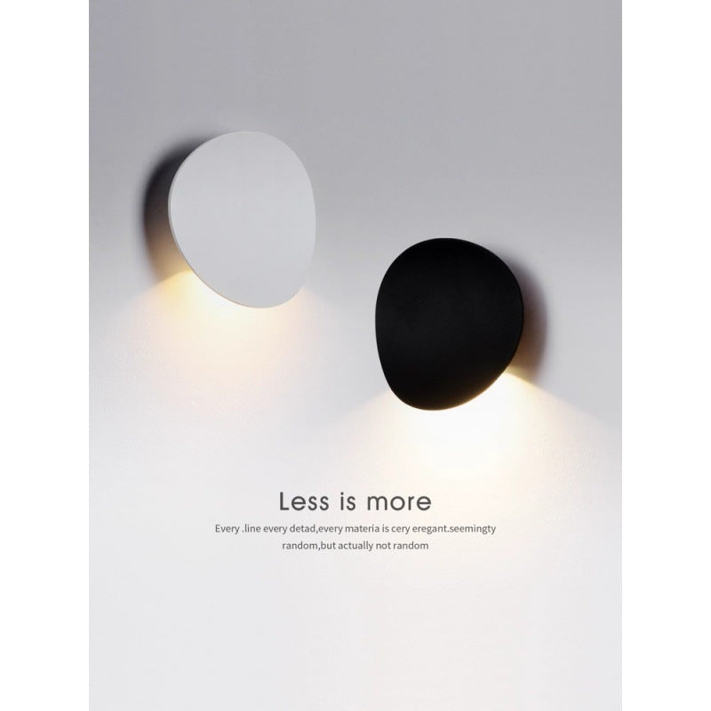 Wall lamp minimalist lamp simple modern bedroom lamp Nordic creative aisle living room background wall children's bedside lamp 1