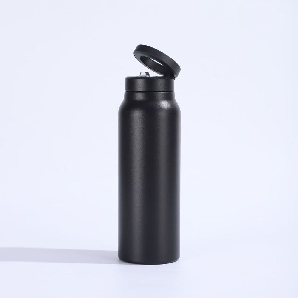New 304 stainless steel magnetic lid insulated tumbler - vacuum, large capacity, space bottle - perfect for home, office, and on-the-go use