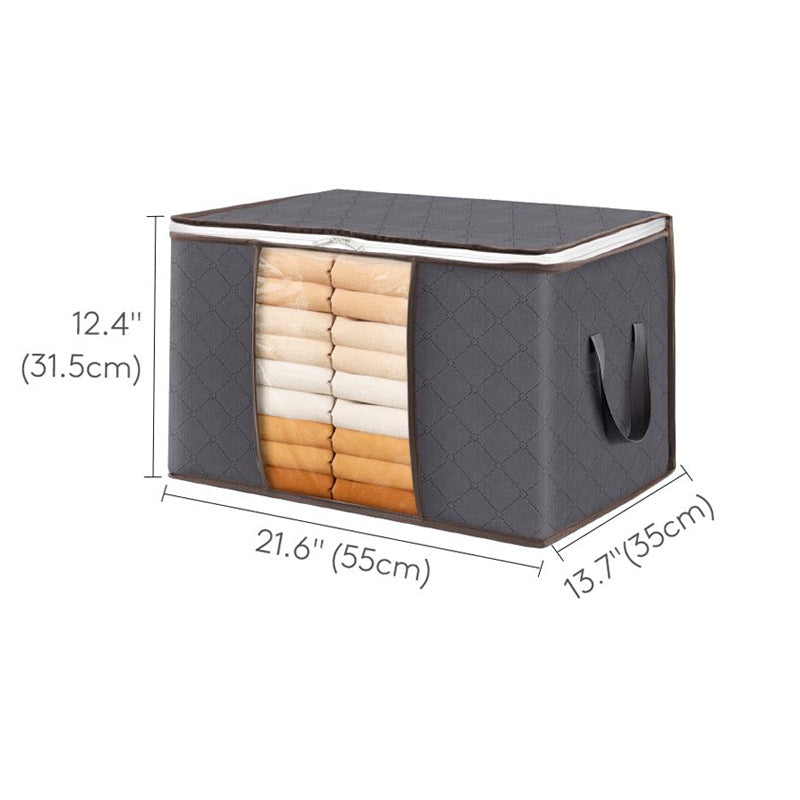 hot-selling finishing bag, reinforced clothing storage bag, oversized capacity clothes blanket quilt storage box
