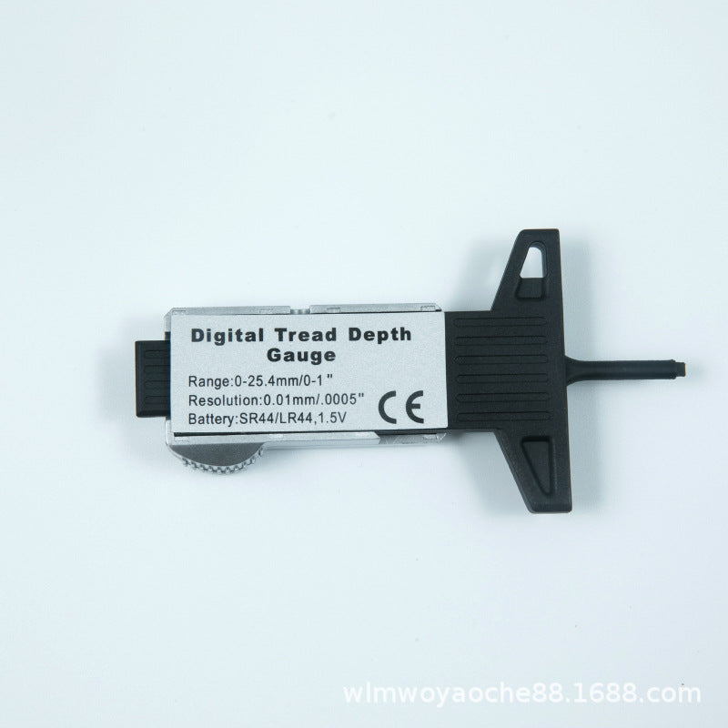 Manufacturers supply tire pattern depth measurement plastic tire ruler, electronic digital tire pattern measurement ruler