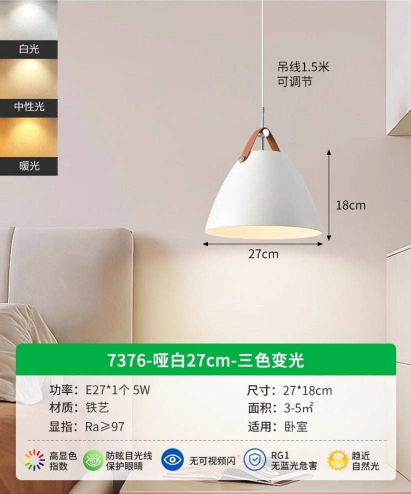 Circle of Light Restaurant Chandelier Nordic New Dining Table Bar Lighting Modern Simple Living Room Dining Room Main Light 1