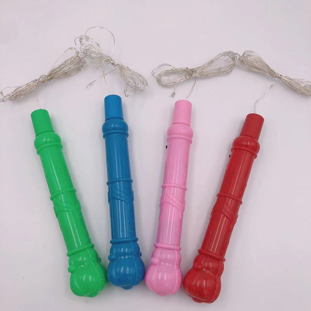 LED Bobo ball light with two handles 2 battery boxes 3 meters lantern line luminous handle balloon light line light strip