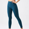 New hot-selling eco-friendly nylon yarn seamless stretch sports leggings - high-waisted, tight-fitting workout yoga pants for women