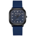 square alloy case silicone strap vintage style women's new quartz watch women's factory direct sales wholesale
