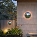 Outdoor wall light waterproof courtyard lamp villa garden decorative wall sconce balcony walkway light modern stainless steel wall lamp