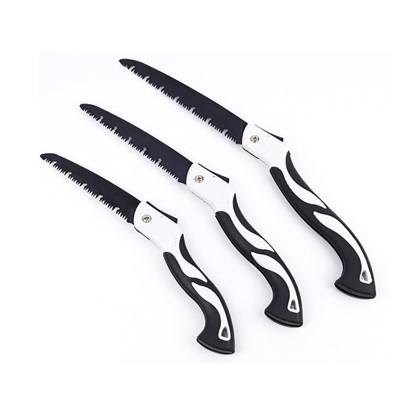 Factory custom laser printing logo large 250mm folding saw blade 65 #steel garden pruning saw blade marking