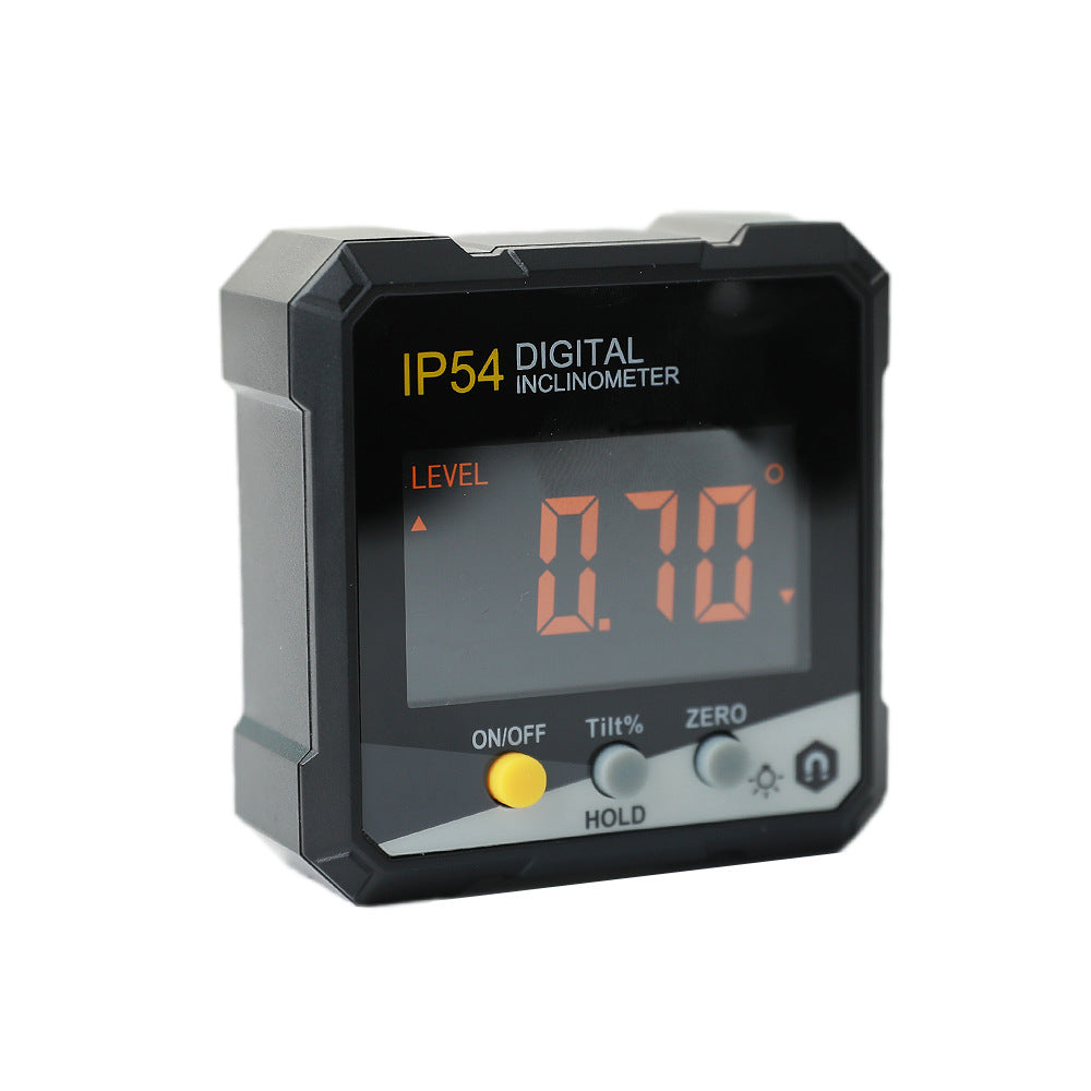 HUOTO Digital Display Inclination Box, Protractor Digital Display Inclination Meter Inclination Box, Angle Meter, Slope Meter, Level Meter