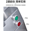 Fully automatic commercial vegetable cutter - multi-functional dicing, slicing, and shredding machine for cafeterias and restaurants. electric vegetable slicer