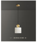 All copper natural marble bedside chandelier master bedroom accessible luxurycasualnormcorepopular scandinavian background wall small chandelier