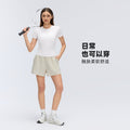 Women's summer quick-dry breathable yoga top - short sleeve crew neck casual running sports fitness t-shirt (model d26080)