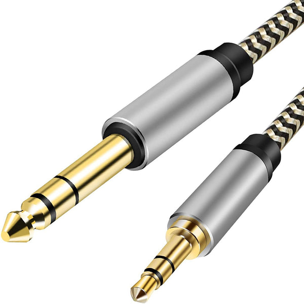 Lei Jun-905 Audio cable 3.5 to 6.5 Mobile phone electric guitar connected to power amplifier audio mixer 6.35mm