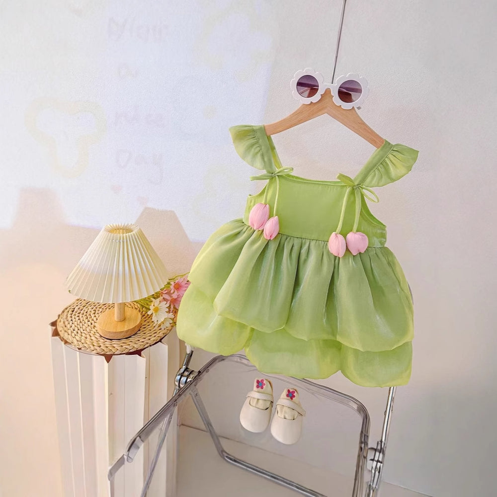 Summernew arrival princess dress cute tutu skirt baby girl dress vest dress fashionk-style