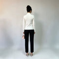 european and american cross-border women's knitted slim-fit turtleneck sweater top