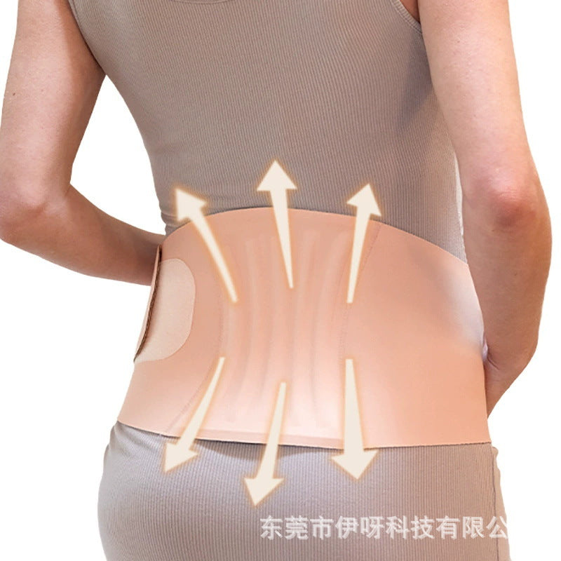 Maternity invisible belly support belt - prenatal, first, second, and third trimester - thin, breathable, and waist-supporting belly band