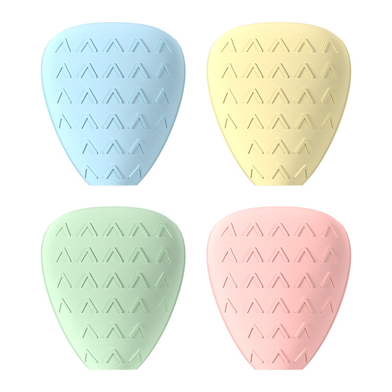 Silicone makeup brush protective cover, makeup brush dust-proof cleaning cover, storage brush anti-fried protective cover, silicone cover