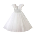 Flower girl wedding dress evening dress birthday girl catwalk piano performance new arrival host performance 61 wholesale in stock