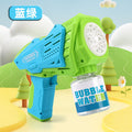 Kidspopular10 hole angel bubble gun electric bubble blowing toy wedding gatling bubble machine street stall wholesale