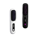 Straight hair comb, negative ions do not damage hair, wireless portable curling dual-purpose electric comb, fluffy handy gadget, high skull top, unlimited