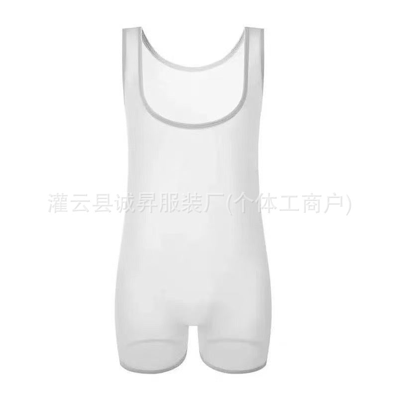 Plus sizefashion cross-border temptation sexy intimates tights high elasticity sexy men one-piece new arrival sexy clothes