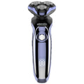 Full body washable electric shaver men's grooming kit lcd display lithium battery rechargeable custom razor
