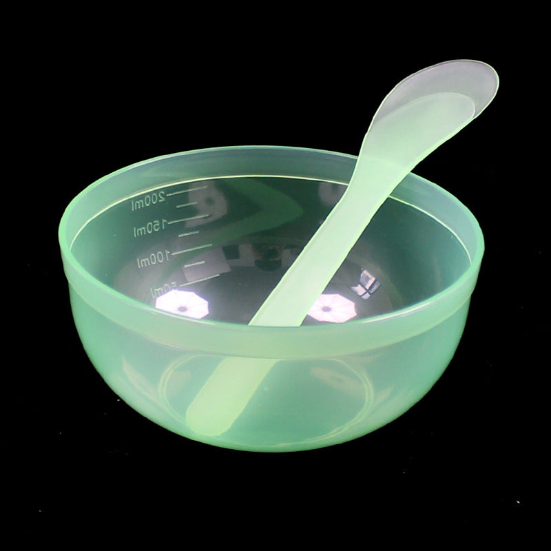 Mask mixing kit #3: mask bowl, mixing spatula, cosmetic bowl, plastic bowl, plastic spatula, scraper, beauty mixing bowl spoon