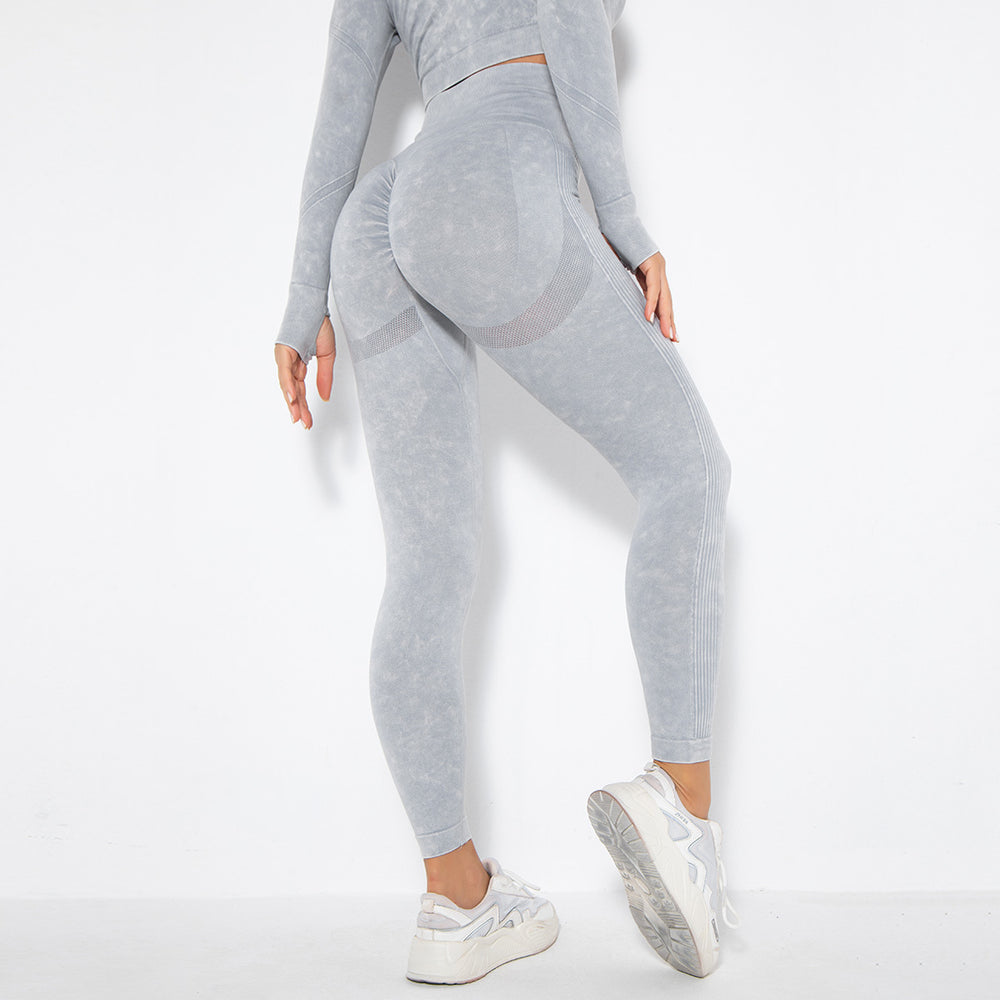 Ready-to-ship european and american style seamless, washable, moisture-wicking, sexy peach lift, sweat-wicking yoga pants, workout leggings, and base layer leggings