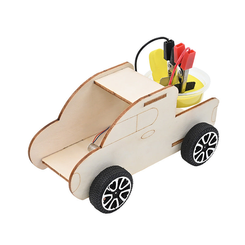 Salt water trolley, primary school handmade DIY technology small production maker new energy innovation scientific experiment material recommendation