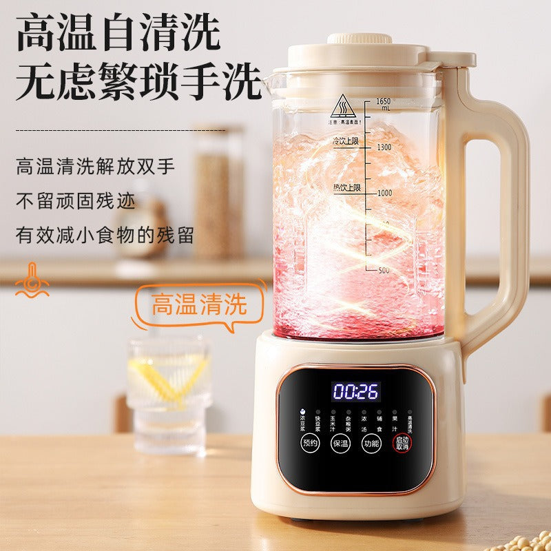 us standard multifunctional intelligent wall breaking machine soy milk machine for home small fully automatic silent filter-free juicer