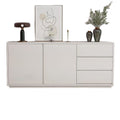 Minimalist sideboard, light luxury solid wood wine cabinet, wall-mounted tea cabinet, black storage cabinet, customer bedroom storage cabinet