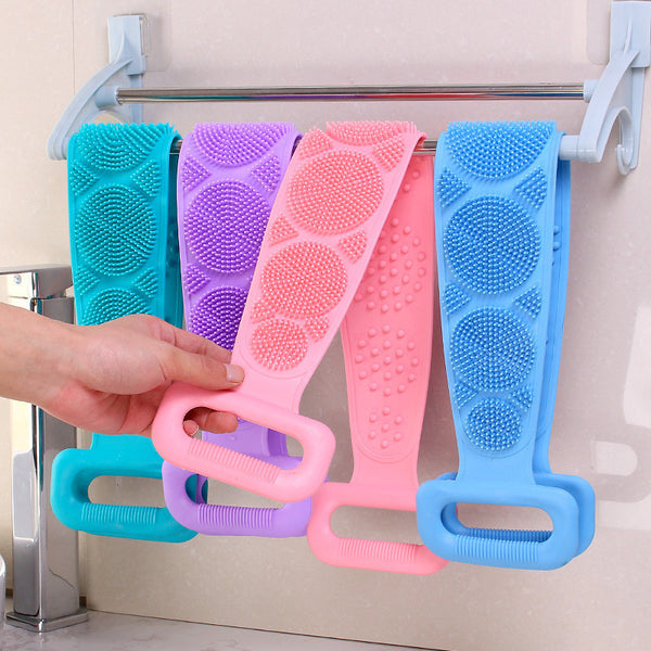 Douyin has the same bath towel, bath towel, bath towel, mud, silicone bath, strong back rub for men and women