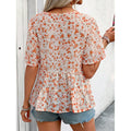 european and american cross-border trade printed top - short sleeve summer style