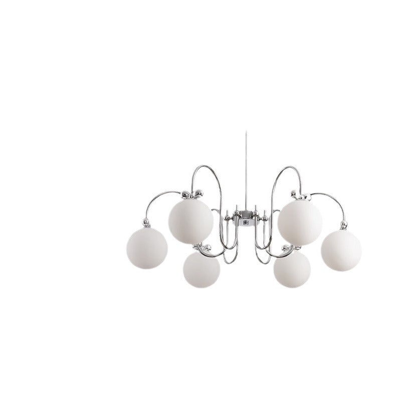 Xiaohongshu Nordic living room chandelier chandelier modern simple dining room lamp magic bean Internet celebrity bedroom lamp creative personality