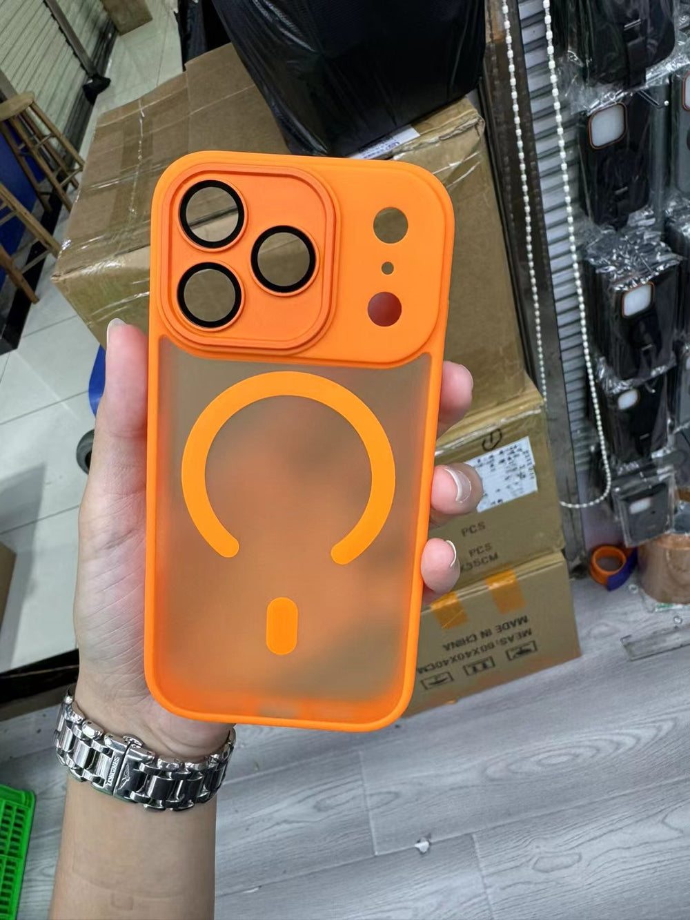 New yadun precision hole magnetic apple 17 phone case compatible with iphone 16 lens film full coverage protective case 13