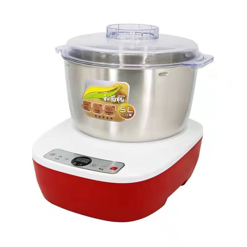 Electric dough mixer, small dough kneading machine, large-capacity chef machine, baking steamed bun machine, automatic dough making machine, cross-border american regulations