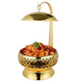 Gold stainless steel buffet warming pot, hanging buffet stove, hotel wedding banquet special, in stock