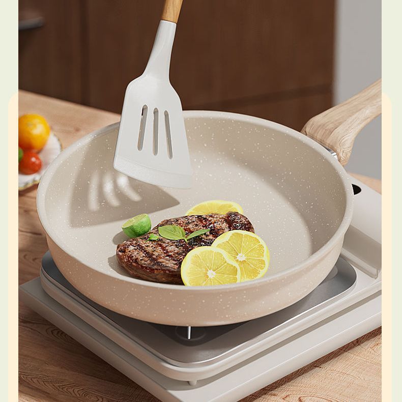 Medical stone pan non-stick pan for home cooking steak frying pan small omelette pan induction cooker neutral