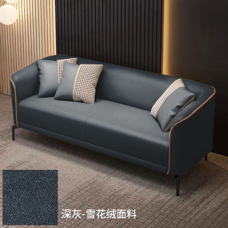 Sofa small apartment rental house living room simple modern apartment popular double slot three slot technology cloth small sofa