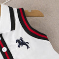 exclusive: baby girl sleeveless dress - spring/summer embroidered design, sweet & adorable style