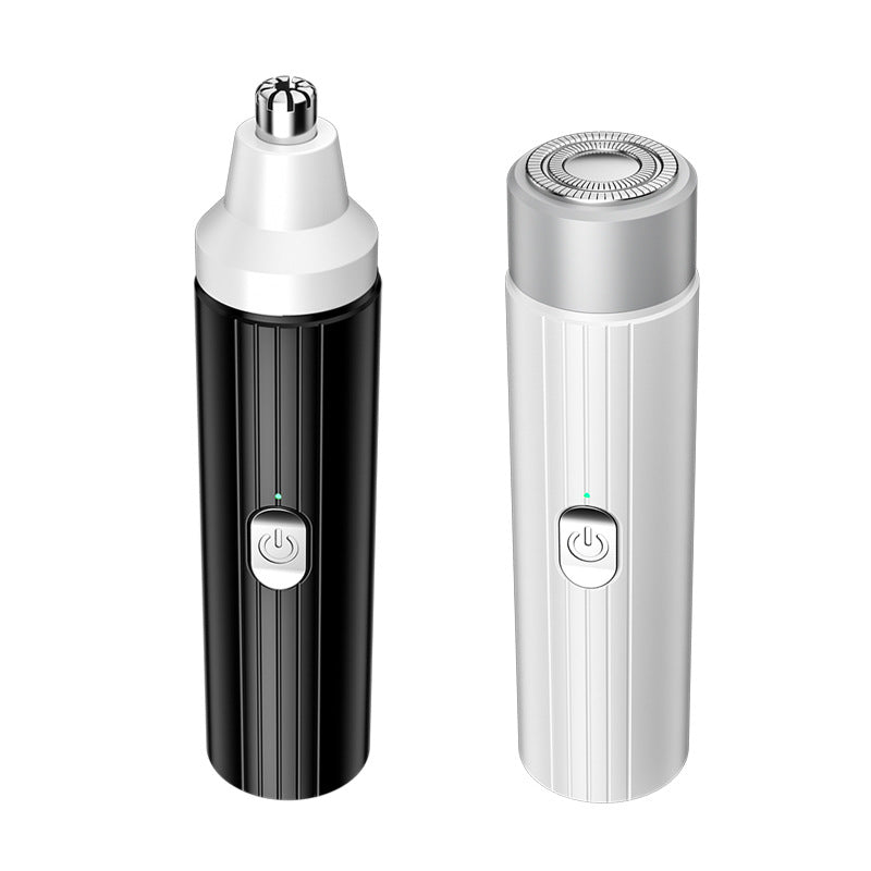 Mini portable usb rechargeable electric shaver for men, beard trimmer, washable razor, nose hair trimmer, shaving kit