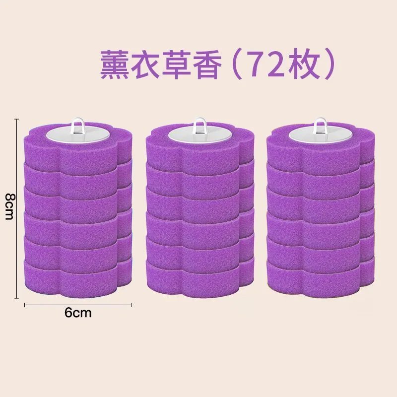 Toilet cleaning brush No dead ends Decontamination Household disposable toilet brush Throwable replacement cotton sheet