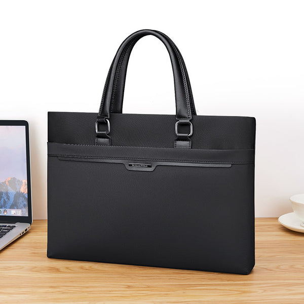 Emperor Paul Briefcase Men's Business Men's Handbag Computer Bag Large Capacity Anti-splashing Nylon Men's Bag