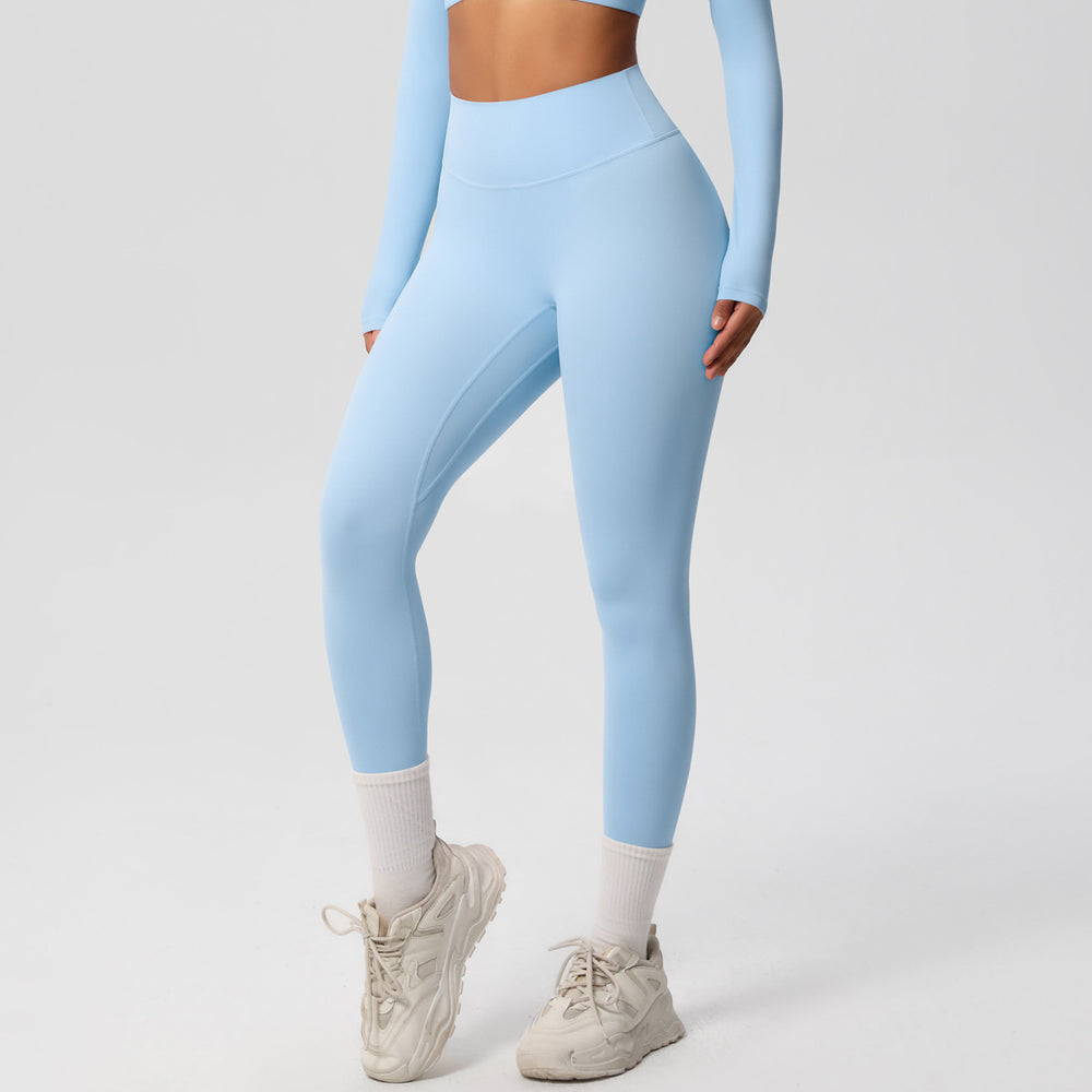 new arrival: women's cloud-soft, quick-dry, brushed fleece yoga set - perfect for fitness, outdoor leisure, and running