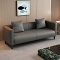 Living room sofa small apartment cat scratching leather sofa casual rental house b&b bedroom apartment combination lazy sofa no