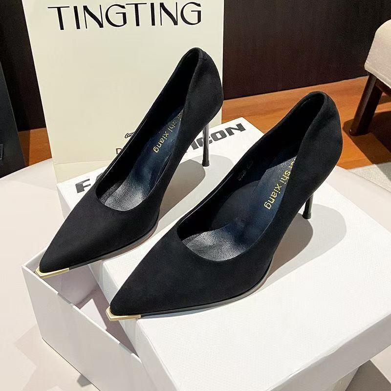 2025 soft-soled, low-cut heeled shoes: comfortable, non-slip, trendy, plus-size, and designed for all-day wear