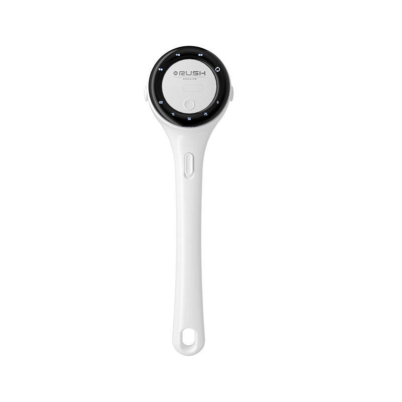 Long-handle digital display electric bath brush - fully automatic exfoliating bath tool - multifunctional waterproof back scrubber